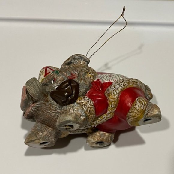 VTG University of Arkansas Razorbacks Christmas Hanging Ornament Collectible - Picture 8 of 14